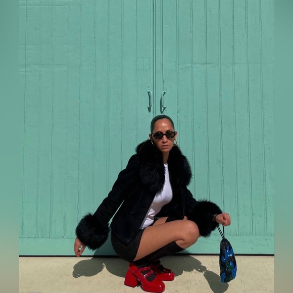 Nodaleto Bulla Babies chunky heel mary-jane in Spanish Nude - Picture 8 of 9